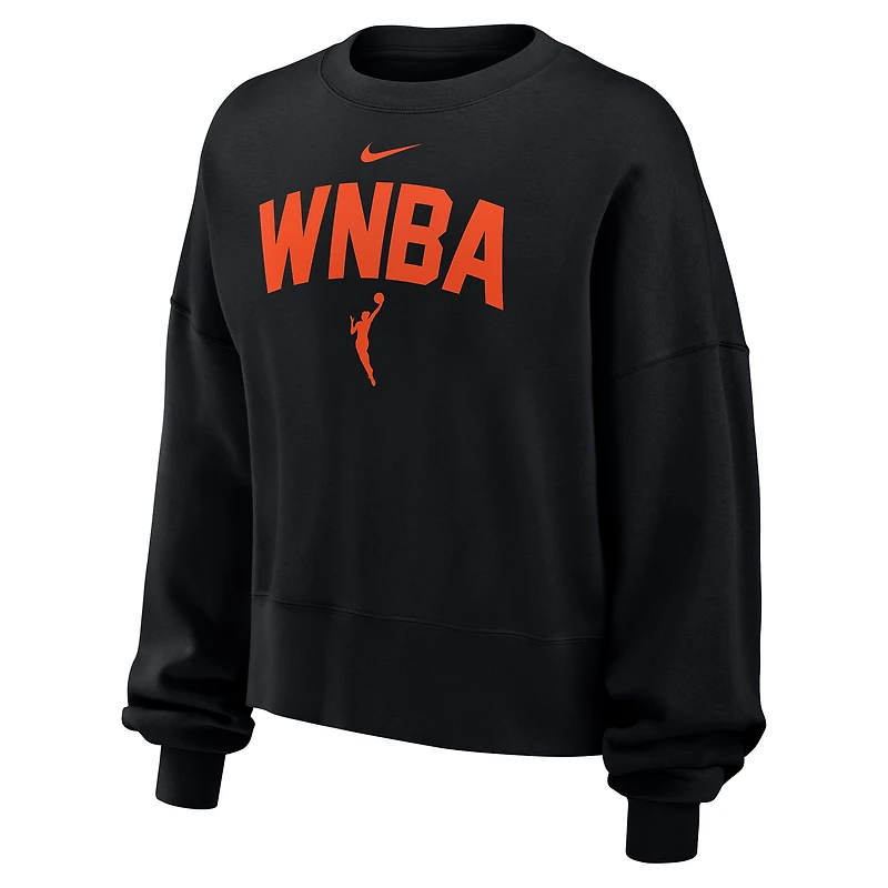 Women's Nike Black WNBA Logowoman Phoenix Fleece Sweatshirt