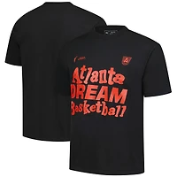 Unisex Playa Society Black Atlanta Dream Wordmark T-Shirt