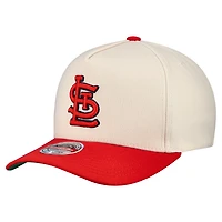Men's Mitchell & Ness Cream St. Louis Cardinals Stretch-Snapback Hat
