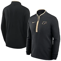 Men's Nike Black Purdue Boilermakers Basketball Victory Dri-FIT Half-Zip Pullover
