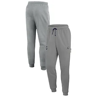 Men's Nike Heather Gray Georgetown Hoyas Basketball Practice Dri-FIT Taper Sweatpants
