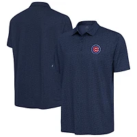 Men's Antigua Navy Chicago Cubs Blooming Polo