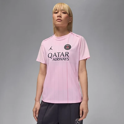 Women's Nike Pink Paris Saint-Germain 2025/26 Academy Pro Pre-Match Performance Dri-FIT Top