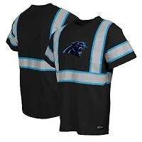 Men's Black Carolina Panthers Safety Heavyweight T-Shirt