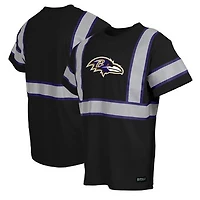 Men's Black Baltimore Ravens Safety Heavyweight T-Shirt