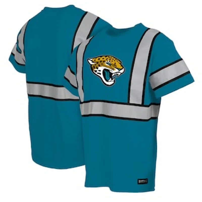 Men's Teal Jacksonville Jaguars Safety Heavyweight T-Shirt
