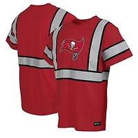 Men's Red Tampa Bay Buccaneers Safety Heavyweight T-Shirt