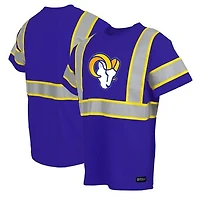 Men's Royal Los Angeles Rams Safety Heavyweight T-Shirt