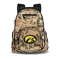 MOJO Iowa Hawkeyes 19" Camo Premium Laptop Backpack