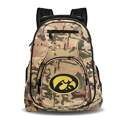 MOJO Iowa Hawkeyes 19" Camo Premium Laptop Backpack