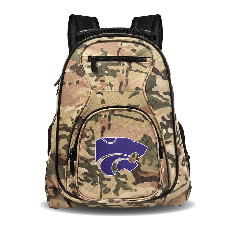 MOJO Kansas State Wildcats 19" Camo Premium Laptop Backpack