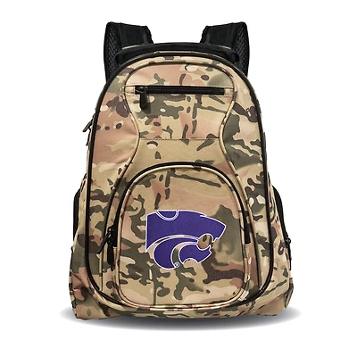 MOJO Kansas State Wildcats 19" Camo Premium Laptop Backpack