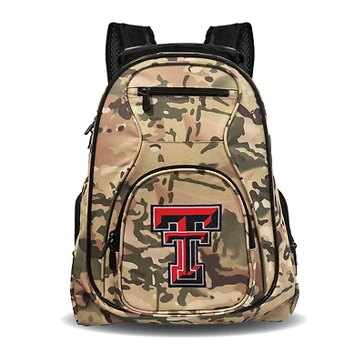 MOJO Texas Tech Red Raiders 19" Camo Premium Laptop Backpack
