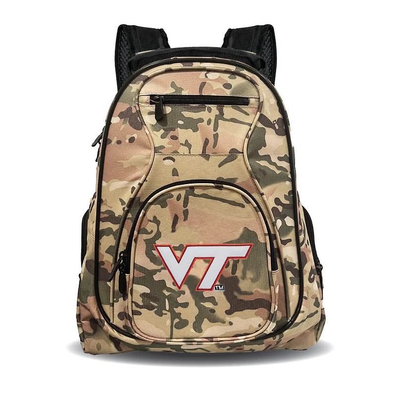 MOJO Virginia Tech Hokies 19" Camo Premium Laptop Backpack