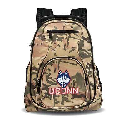 MOJO UConn Huskies 19" Camo Premium Laptop Backpack