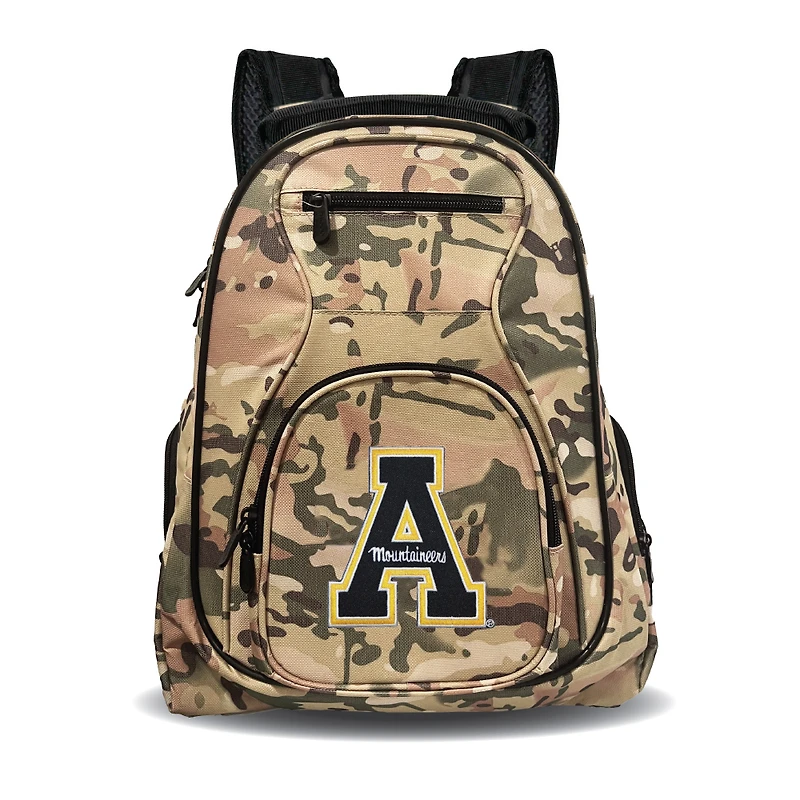 MOJO Appalachian State Mountaineers 19" Camo Premium Laptop Backpack
