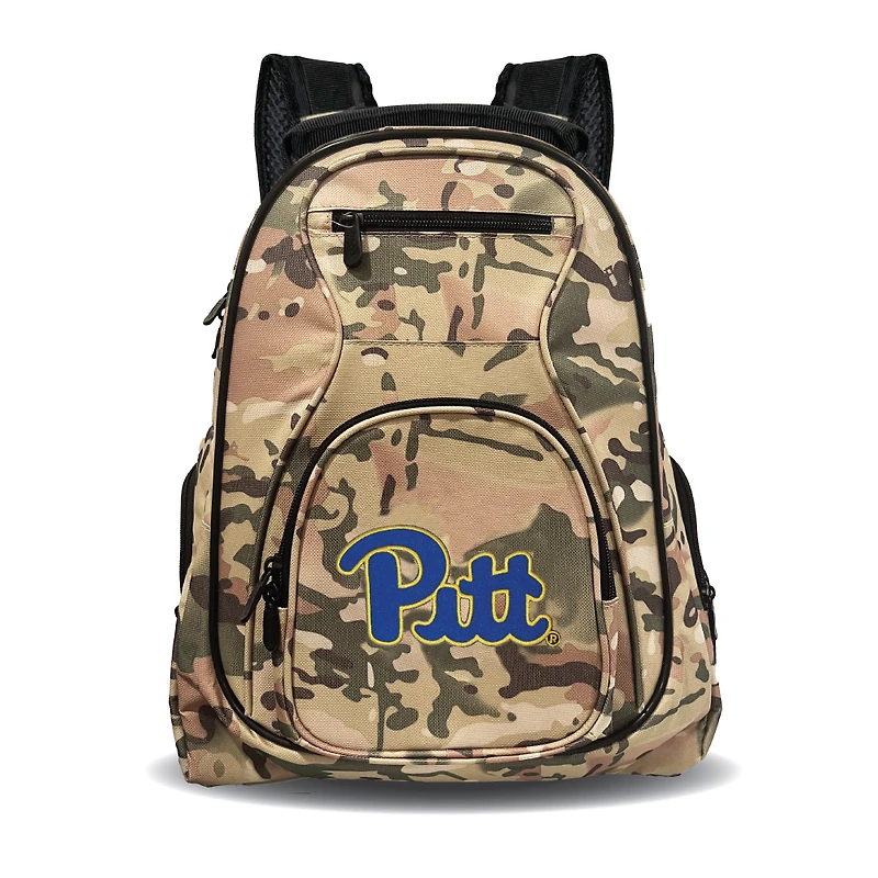 MOJO Pitt Panthers 19" Camo Premium Laptop Backpack