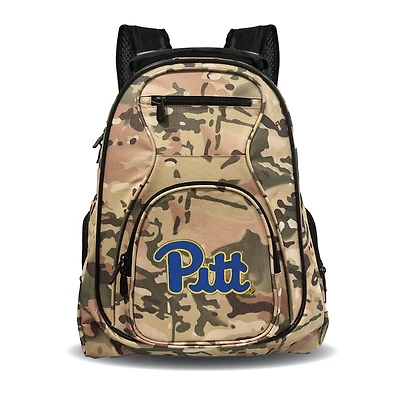 MOJO Pitt Panthers 19" Camo Premium Laptop Backpack