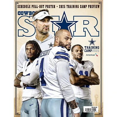 Dallas Cowboys Star Magazine 2025 Training Camp Edition