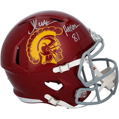 Marcus Allen USC Trojans Autographed Riddell Speed Replica Helmet with "Heisman 81" Inscription