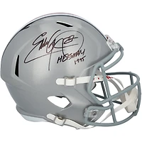 Eddie George Ohio State Buckeyes Autographed Riddell Speed Replica Helmet with "1995 Heisman" Inscription