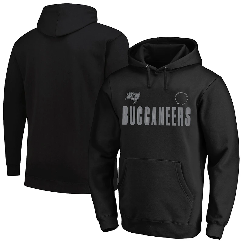 Men's Fanatics Black Tampa Bay Buccaneers Big & Tall Chip Shot Hoodie