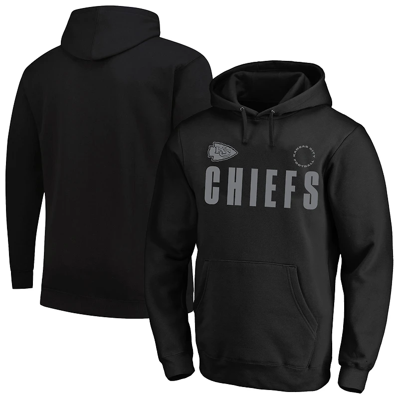 Men's Fanatics Black Kansas City Chiefs Big & Tall Chip Shot Hoodie
