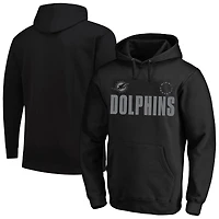 Men's Fanatics Black Miami Dolphins Big & Tall Chip Shot Hoodie