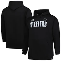 Men's Fanatics Black Pittsburgh Steelers Big & Tall Chip Shot Hoodie