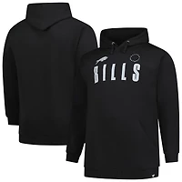 Men's Fanatics Black Buffalo Bills Big & Tall Chip Shot Hoodie