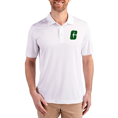 Men's Cutter & Buck Charlotte 49ers Prospect Eco Textured Stretch Recycled Polo