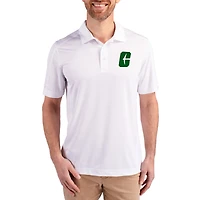 Men's Cutter & Buck Charlotte 49ers Prospect Eco Textured Stretch Recycled Polo