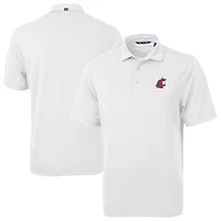 Men's Cutter & Buck Washington State Cougars Virtue Eco Pique Recycled Polo