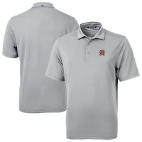 Men's Cutter & Buck Gray Maryland Terrapins Virtue Eco Pique Recycled Polo
