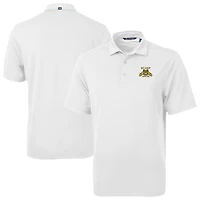 Men's Cutter & Buck White North Carolina A&T Aggies Virtue Eco Pique Recycled Polo