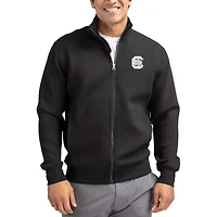 Men's Cutter & Buck  Black South Carolina Gamecocks Roam Eco Recycled Full-Zip Jacket