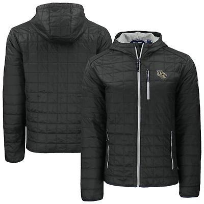 Men's Cutter & Buck UCF Knights Rainier Eco PrimaLoft Hooded Full-Zip Jacket
