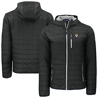 Men's Cutter & Buck Virginia Tech Hokies Rainier Eco PrimaLoft Hooded Full-Zip Jacket