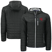 Men's Cutter & Buck Western Kentucky Hilltoppers Rainier Eco PrimaLoft Hooded Full-Zip Jacket