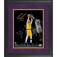Luka Dončić Los Angeles Lakers Facsimile Signature Framed 11" x 14" Spotlight Photograph