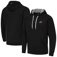 Men's Antigua Black NASCAR Mexico Series Race Victory Pullover Hoodie