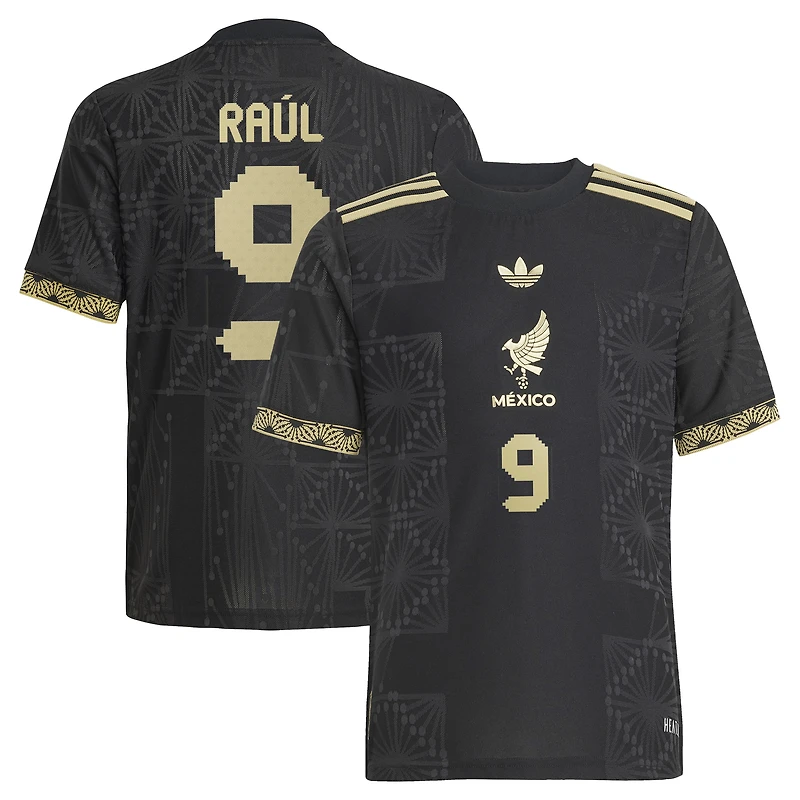 Youth adidas Raul Jimenez Black Mexico National Team 2025 Third Authentic Player Jersey