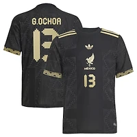 Youth adidas Guillermo Ochoa Black Mexico National Team 2025 Third Authentic Player Jersey