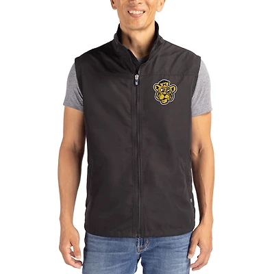 Men's Cutter & Buck Missouri Tigers Charter Eco Recycled Full-Zip Vest