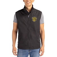 Men's Cutter & Buck Missouri Tigers Charter Eco Recycled Full-Zip Vest