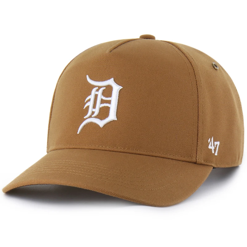 Men's Carhartt x '47  Brown Detroit Tigers Hitch Adjustable Hat