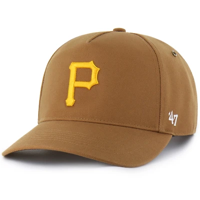 Men's Carhartt x '47  Brown Pittsburgh Pirates Hitch Adjustable Hat