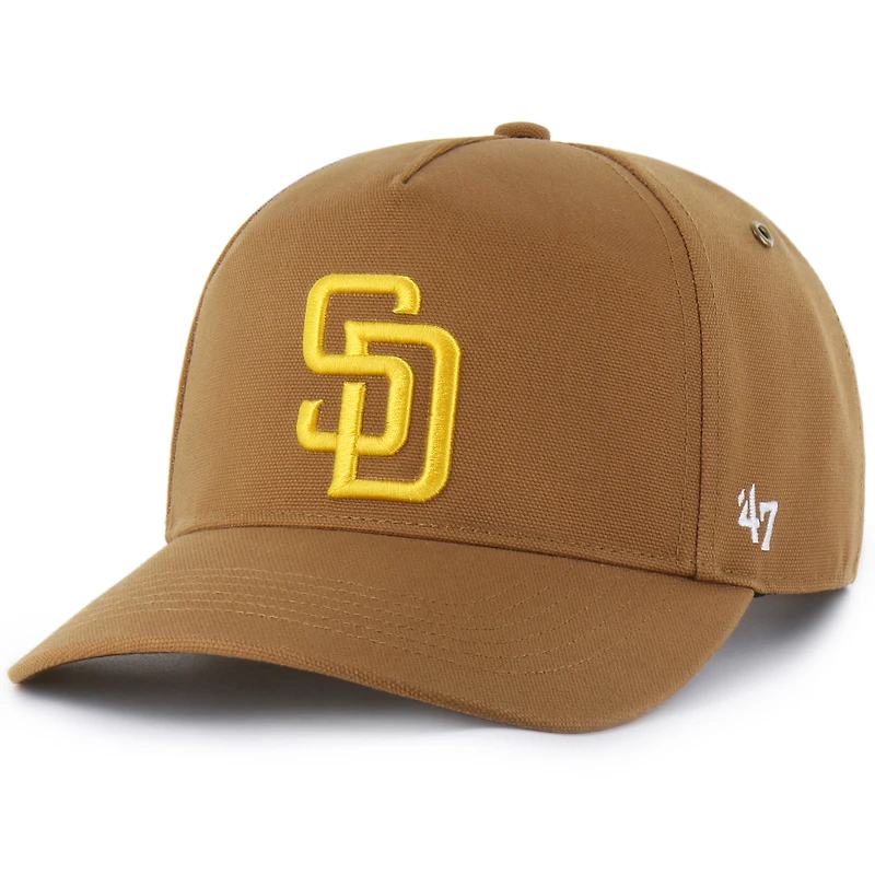 Men's Carhartt x '47  Brown San Diego Padres Hitch Adjustable Hat