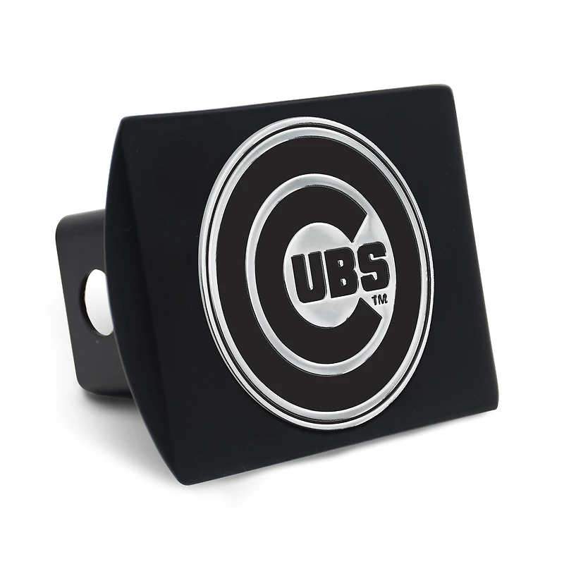 WinCraft Chicago Cubs Premium Metal Chrome Logo Universal Hitch Cover