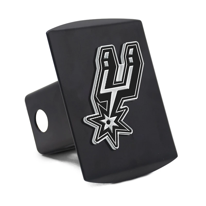 WinCraft San Antonio Spurs Premium Metal Chrome Logo Hitch Cover